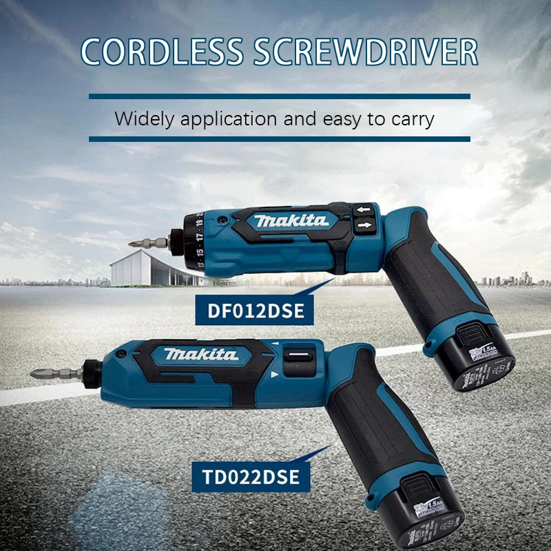 Makita TD022DZ Cordless Electric Impact Screwdriver Professional Rechargeable 7.2V Automatic Hand Drill without Battery