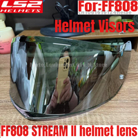 LS2 FF808 Stream II Motorcycle Helmet Lenses, FF808 Full Helmet Visors, Helmet Accessories