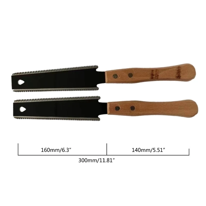 O japonês E15D viu 6 polegadas puxar a mão dupla 6 polegadas serra serra