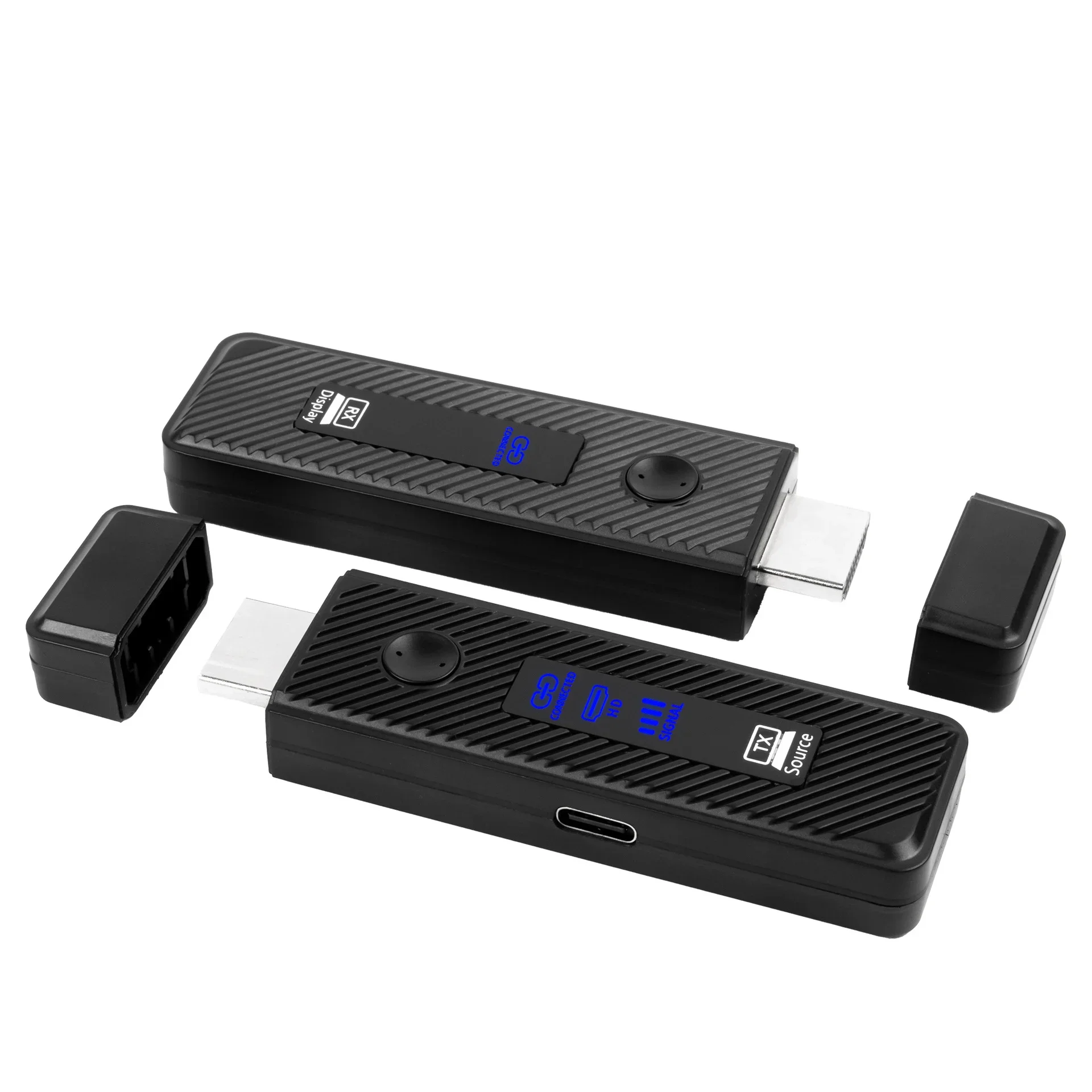50M Wireless HDMI Adapter Video Transmitter Receiver 5.8G Extender TV Stick Dongle Adapter For PC Camera Laptop Monitor