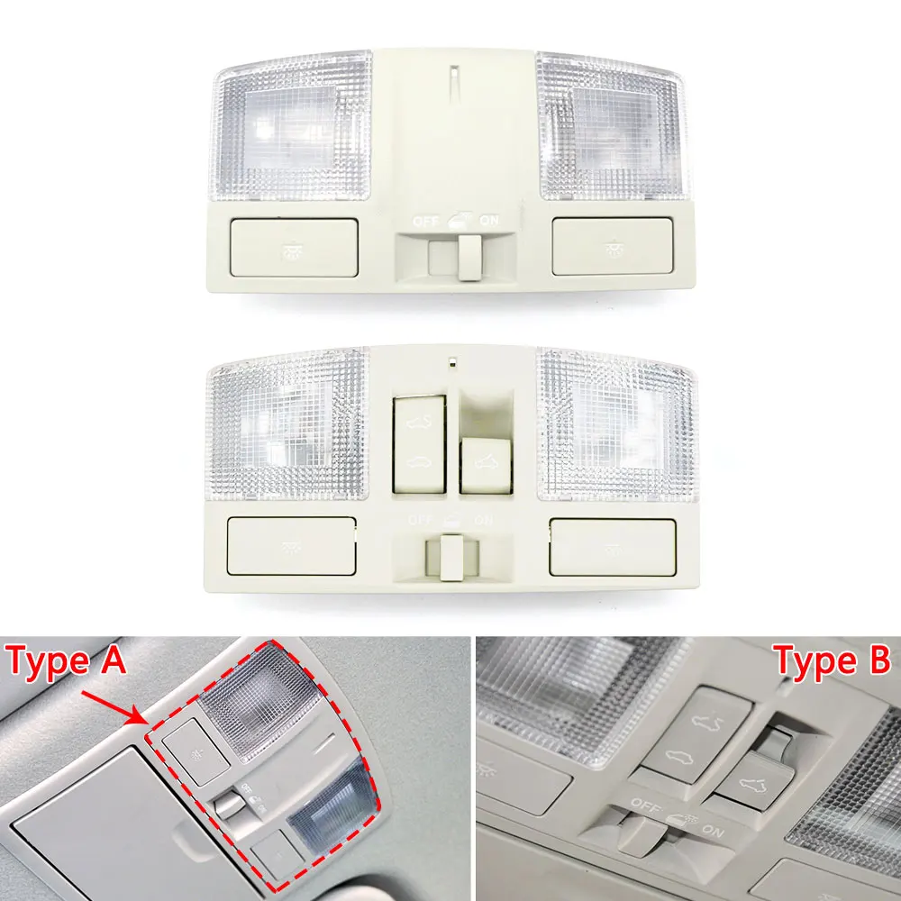 

For Mazda 3 BL 2009-2013 Front Roof Light Overhead Console W/Sunroof Switch Reading Lamp BBM6-69-970 BBM6-69-970