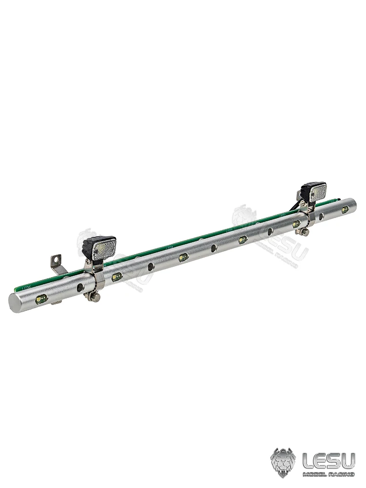 Caminhão rc 1/14 holofote liga de alumínio led pólo luz S-1321 para tamiya 1/14 rc trator caminhão basculante acessórios peças modelo diy