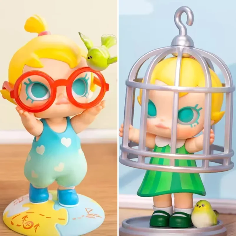

POP MART Baby Molly When I was Three! Series Genuine Mystery Box Blind Box Guess Bag Toys Doll Cute Desktop Ornaments Collection