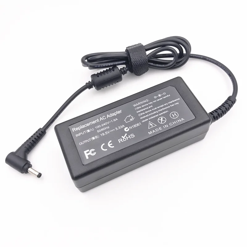 

19.5V3.33A 65W original FOR 15.6-inch Ruby notebook charger PA-1650-70XM power adapter