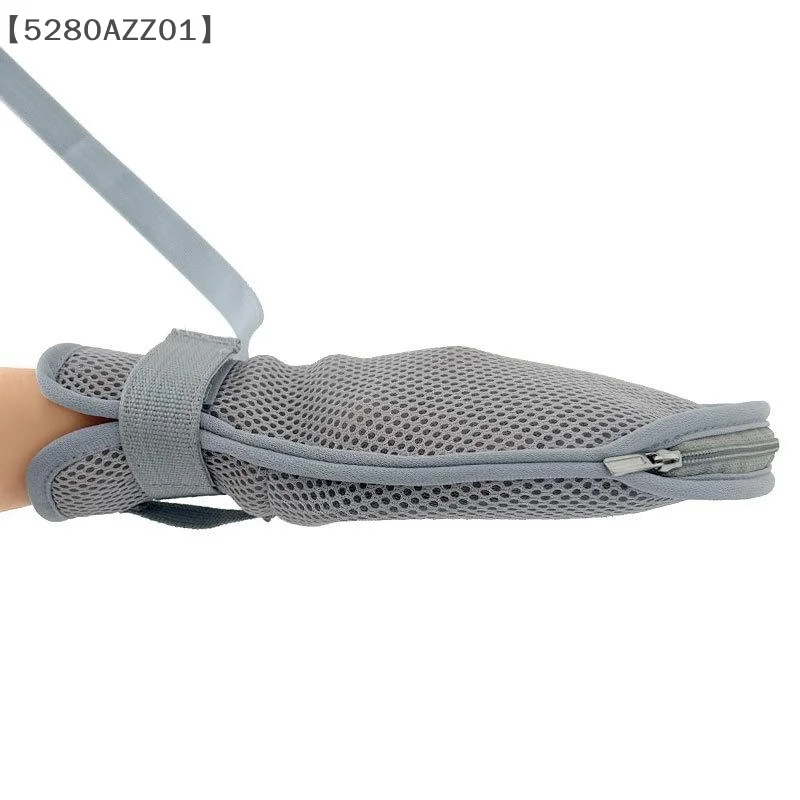 〔HMA58〕Restraints Gloves Easy To Clean Anti Scratch Soft Mesh Gloves Elderly Restraints Gloves Prevent Scratching Breathable