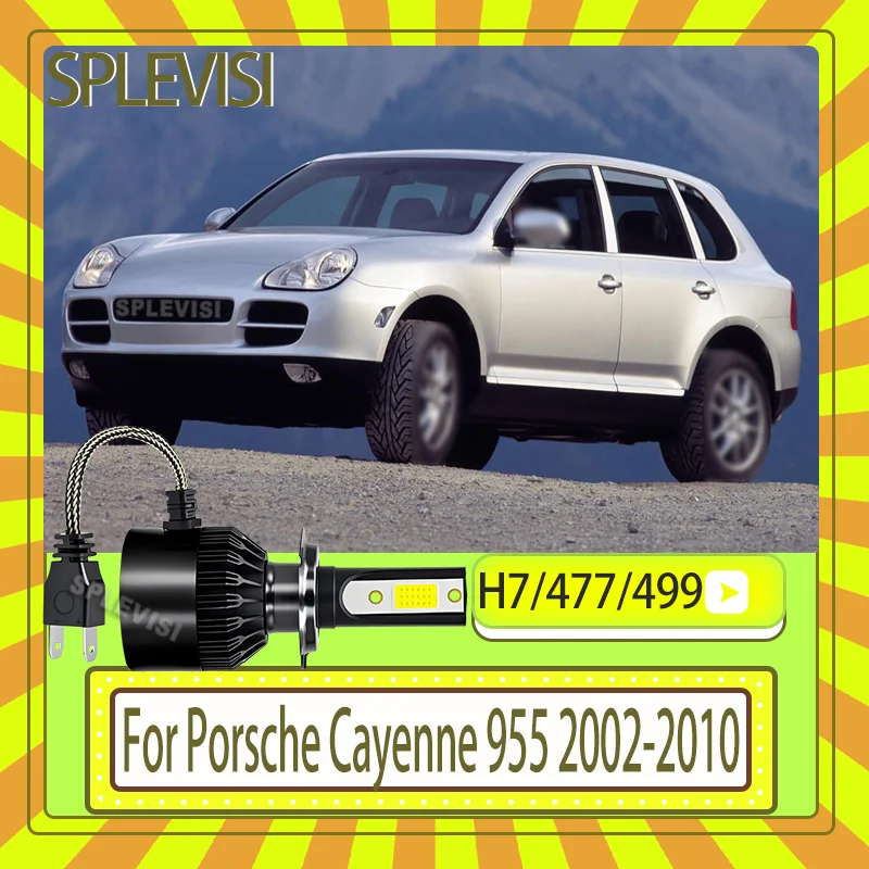 

477/499 12v LED Bulb high low High Brightness & Lifespan For Porsche Cayenne 955 2002 2003 2004 2005 2006 2007 2008 2009 2010