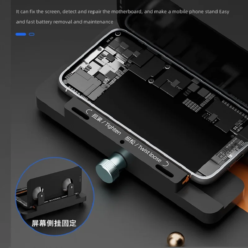 IFixes iA3 Pressure Holding Mould Seam Filling Fixture For Straigt Face Curved Screen Mobile Phone Retaining Gluing Tools