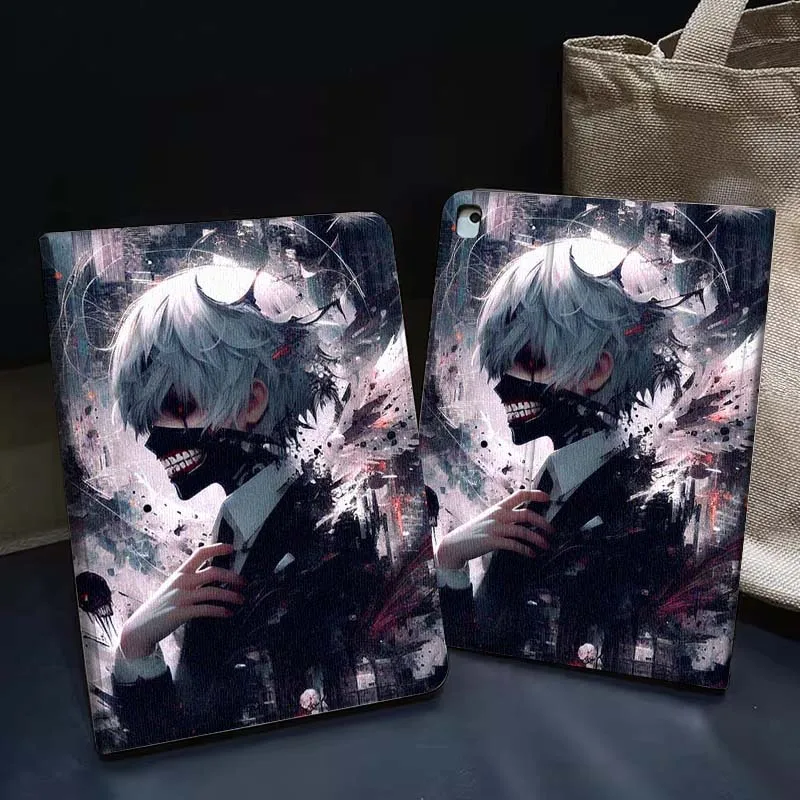 

T-Tokyos G-Ghouls Cool Art Tablet Case For iPad Pro Air 5th 6th 7th 13 M3 M4 M5 12.9 13.3 inch 2018 2022 2024 2025
