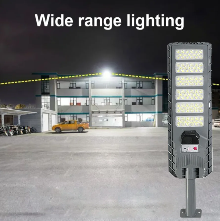 1000W Super Bright Solar Light Outdoor Waterproof Street Light Remote Control Garden Light Courtyard Light With Motion Sensor