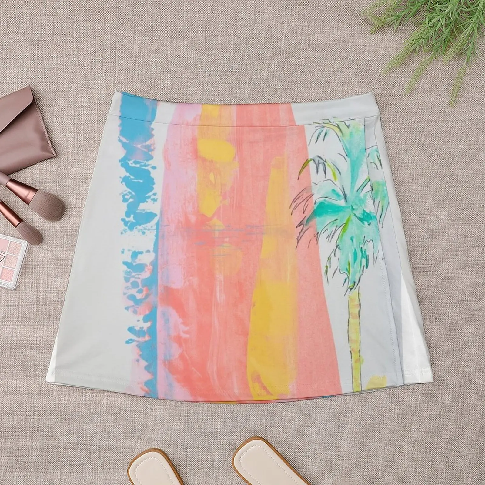 Palm Reader Mini Skirt korean fashion women's clothing summer 2025 novelties novelty in clothes Mini Skirt