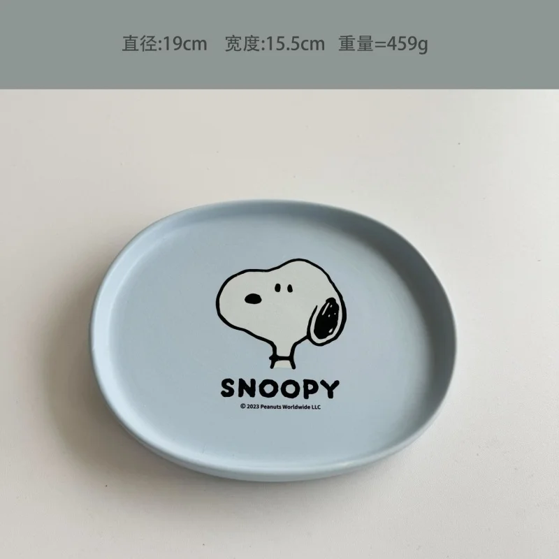 New Kawaii Anim  Snoopy ceramic mug for home use high-value couple cartoon coffee cup cute breakfast cup water cup