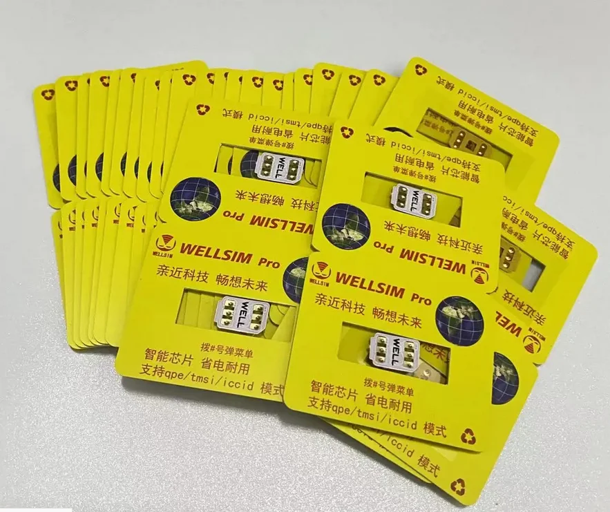 

2026 newest wellsim pro with QPE /TMSI / ICCID Mode For version 18 IP6 to 17promax