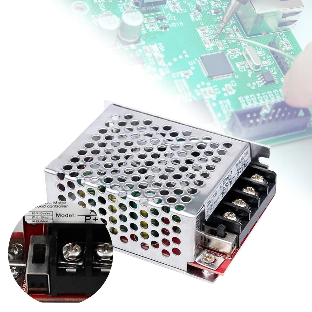 

7-70V PWM DC 30A Variable Speed Regulator Governor Switch Speed Control Switch Module Motor Speed Control Regulator High Power