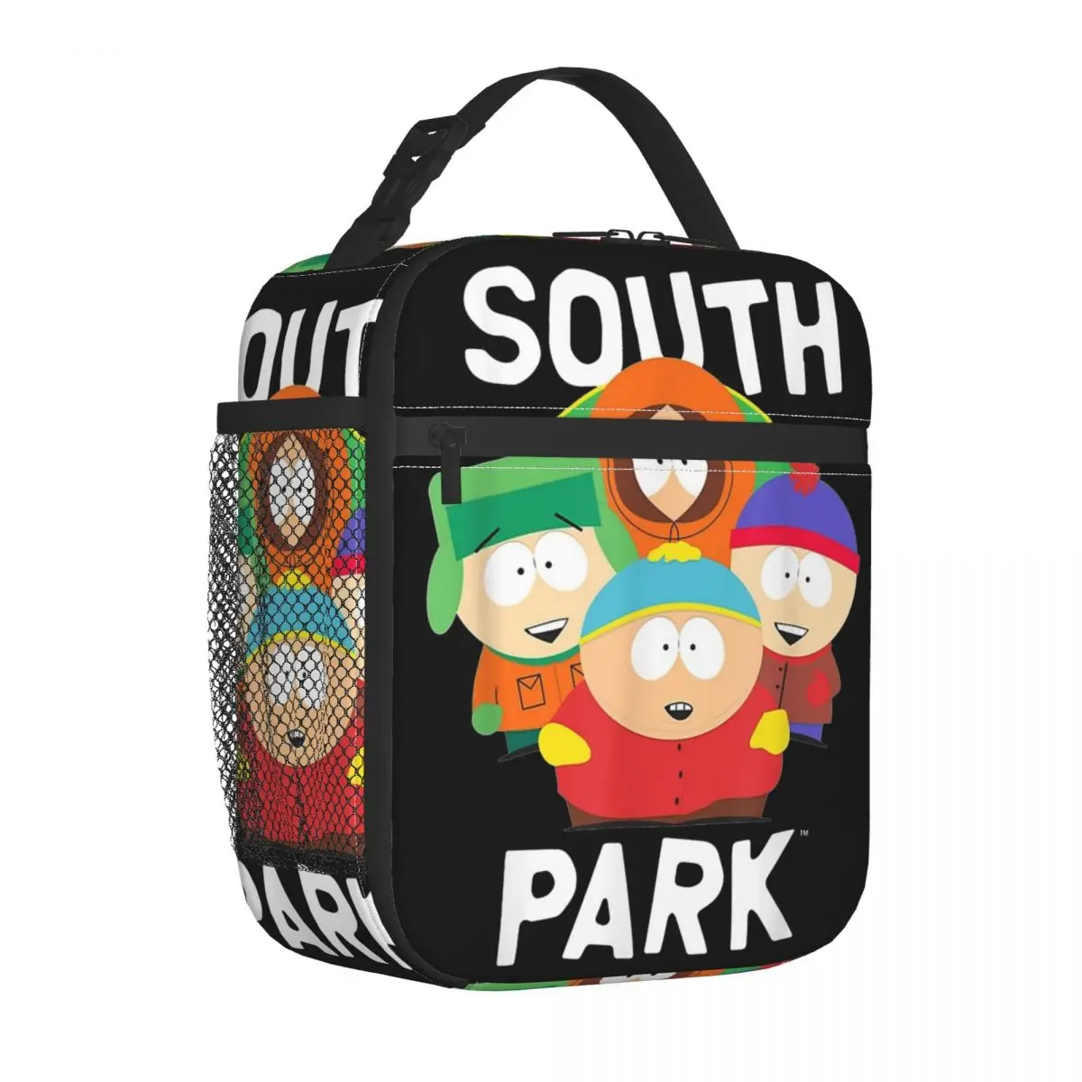 Souths Parked Gang Cartoon Funny Merch Insulated Lunch Bags For Picnic Storage Food Boxes Reusable Thermal Cooler Lunch Boxes