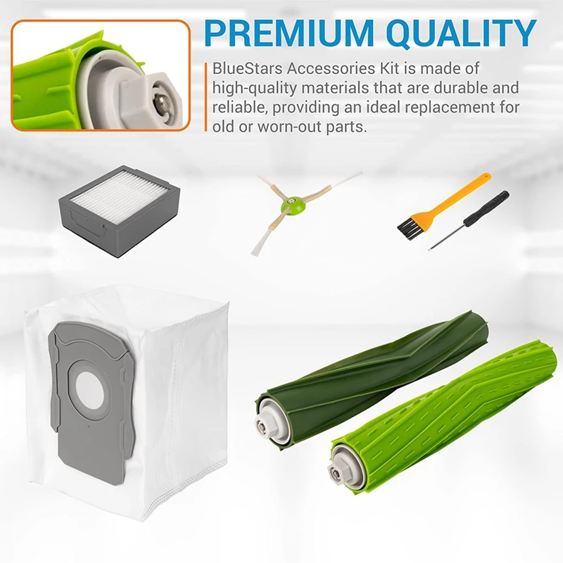 IRobot Roomba用ローラーブラシパーツキット,i1シリーズ,i1,i1,i7,i3,i4,i4,i6,i8 plus,j7,j7plus,e5,パーツe6、e7