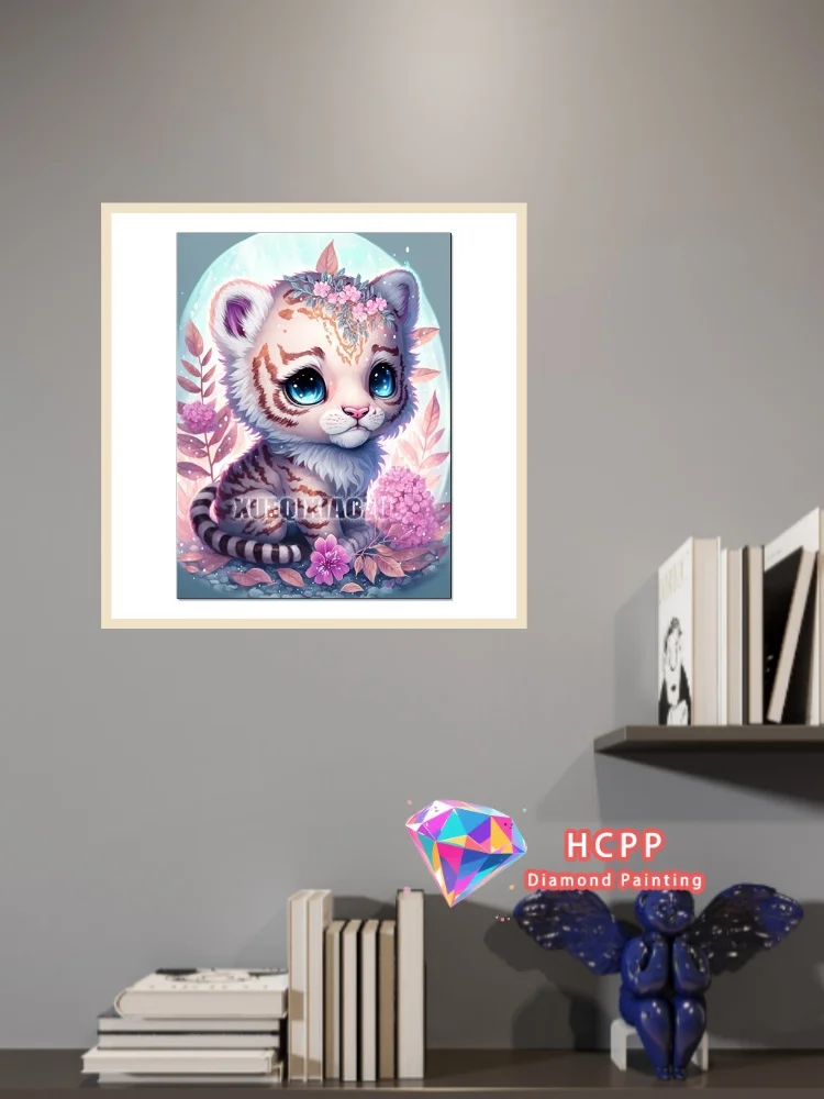Cute Dog Tiger Koala Diamond Painting Kit Square Round Diamond 5D DIY Cross Embroidery Handmade Art Adult Unique Gift Home Decor