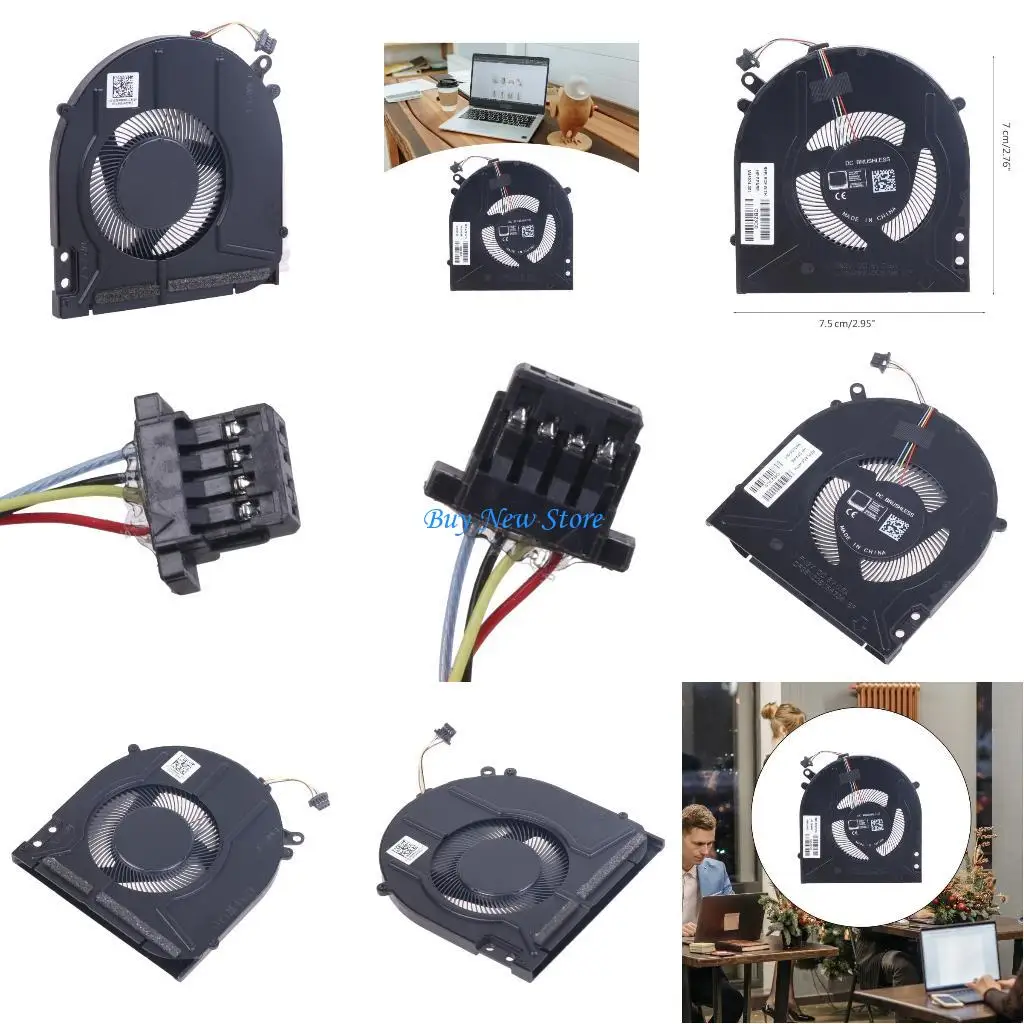 

20CE Efficient CPU Cooling Fan for Pavilion 14DQ 14SDQ 14SFQ 14dq1089wm 14sfq0013dx