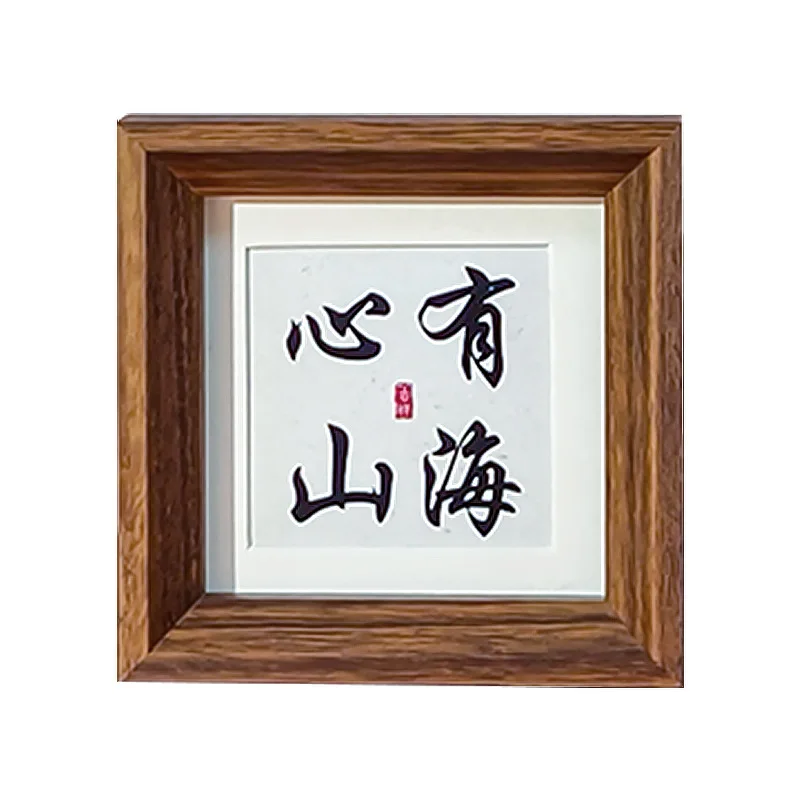 Solid Wood Photo Framing High-quality Picture Frame Modern Simple Designer Frame Creative Picture Frame Cornice Room Decoration