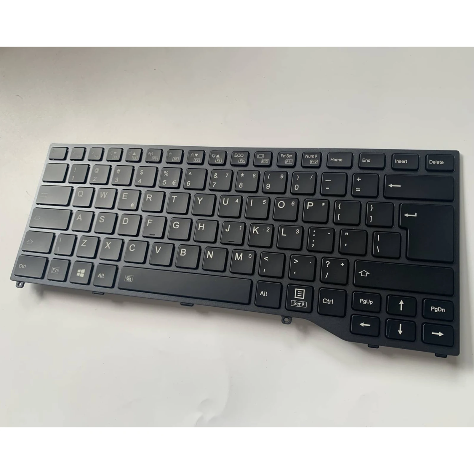 UI layout backlit Keyboard For Fujitsu LifeBook U7410 U747 U748