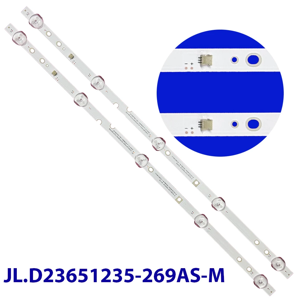 

Комплекты панели освещения телевизора SJ.HZ.D2360501-2835BS-M Лента подсветки для лент FUSION FLTV-24B100 JL.D23651235-269AS-M Ленты
