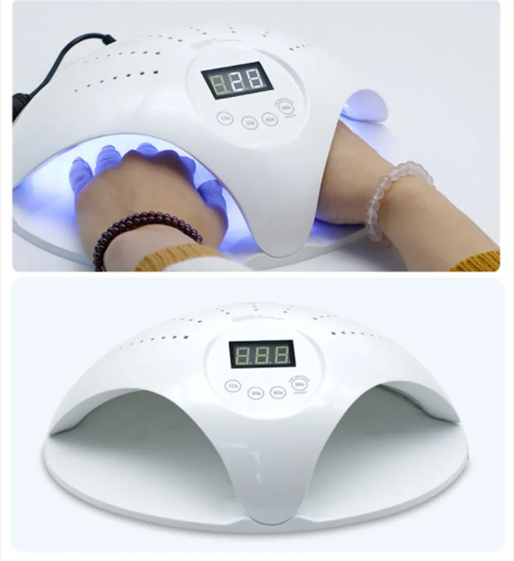 Led UV Lamp Nail UV Led Lamp Gel Lamp Manicure Foot Lamp Nail Dryer Two Hands UV Nail Lamp Nails Lamp Drying Nails UV Light Gel