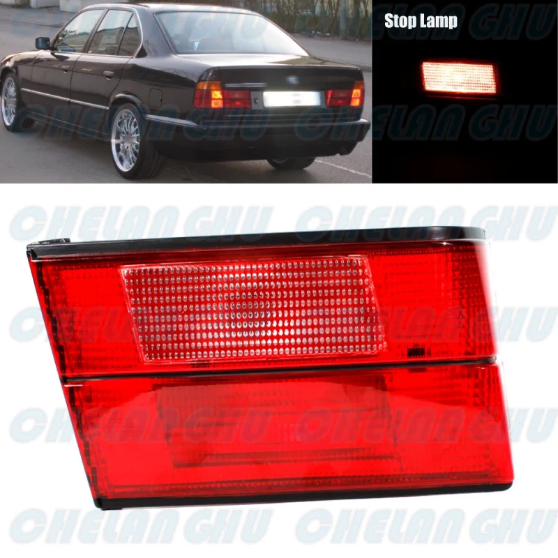 

Left Inner Side Tail Rear Lamp Light 63211384011 For BMW 5 Series 525i 530i 540i E34 1988 1989 1990 1991 1992 1993 1994 1995