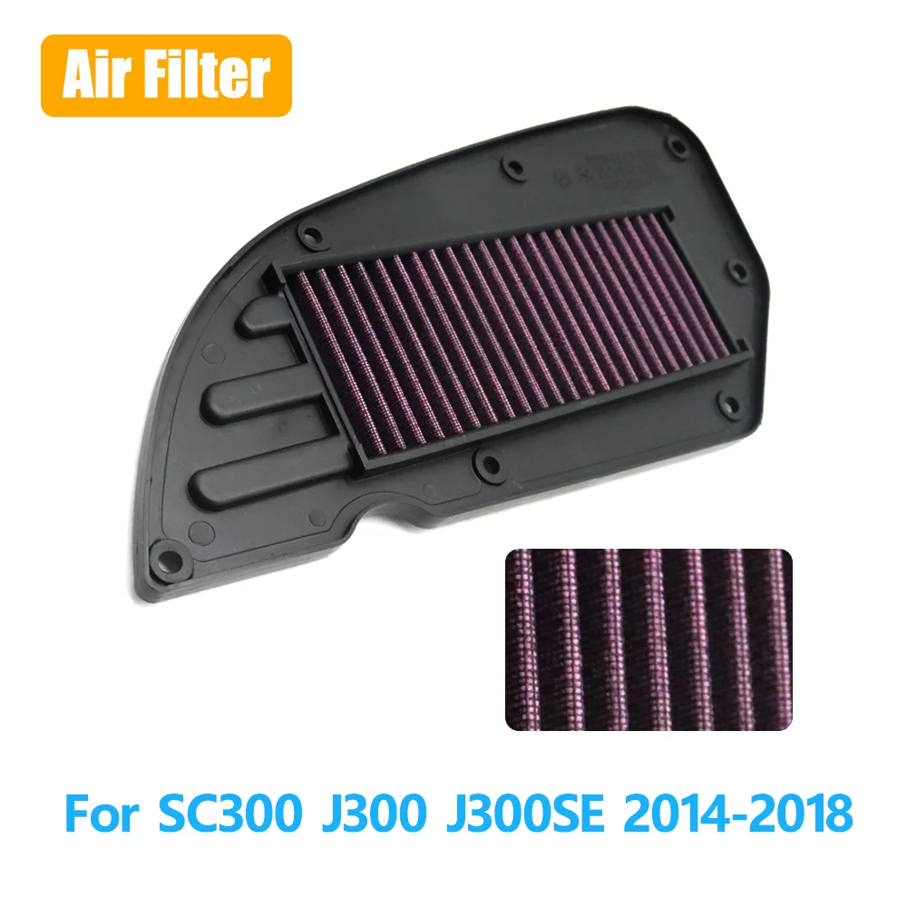 

Для J300SE J300 SC300 J SC 300 SE 2014 2015 2016 2017 2018, сменный фильтр двигателя с высоким расходом воздухозаборника, очиститель