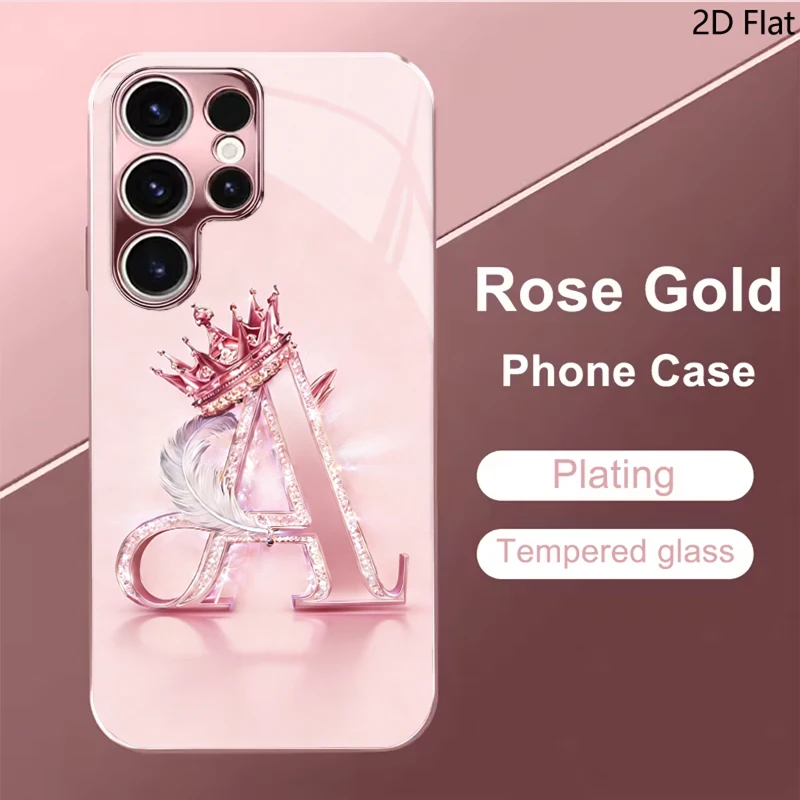 Diamond  For Samsung Galaxy S24 S25 S26Ultra S23 S22 S21PLUSFE A55 A54 A52 A35 A15 Phone Cover Shockproof Protective Back Cover
