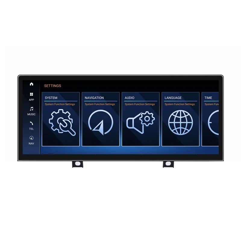 12.3 Inch Ultra-thin 8 Core CPU Android 14 Autoradio Navigation for 5 Series G30 Upgrade Screen Android Auto Carplay