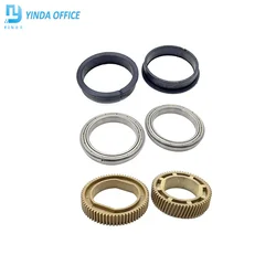 3sets Fuser Upper Roller Gear For Xerox DC 4110 4112 4127 4590 4595 DC 900 1100 D95 D110 D125 Upper Roller Bushing Bearing