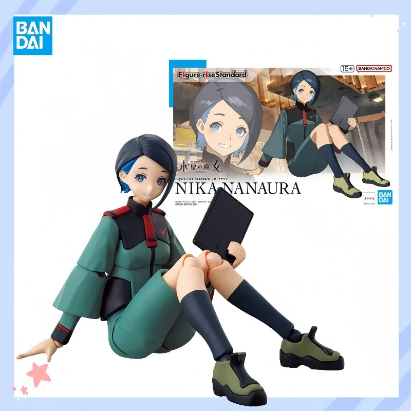 

[ in-Stock ]Bandai Genuine FRS The Witch From Mercury NIKA NANAURA Anime Action Figure Collectible Assembly Model Gift