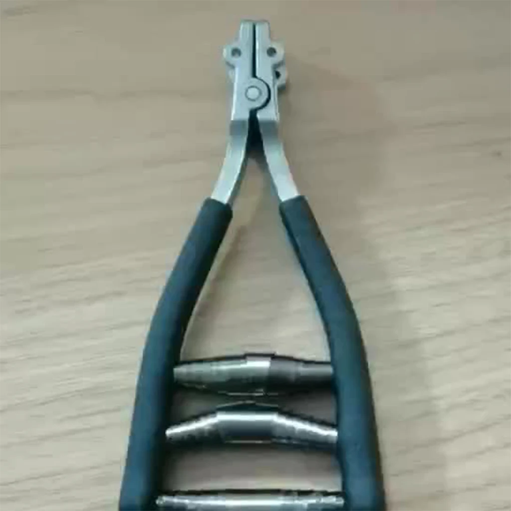 Pince de démarrage à 3 ressorts, outil de cordage, équipement de tennis pour raquette de tennis, raquette de badminton, pince de démarrage en aluminium, machine