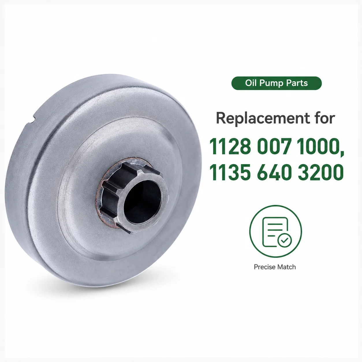 Oil Pump Kit with Sprocket Bearing Clutch For Stihl MS361 MS460 Chainsaw Replaces 1128 007 1000 1135 640 3200 Accessories Parts