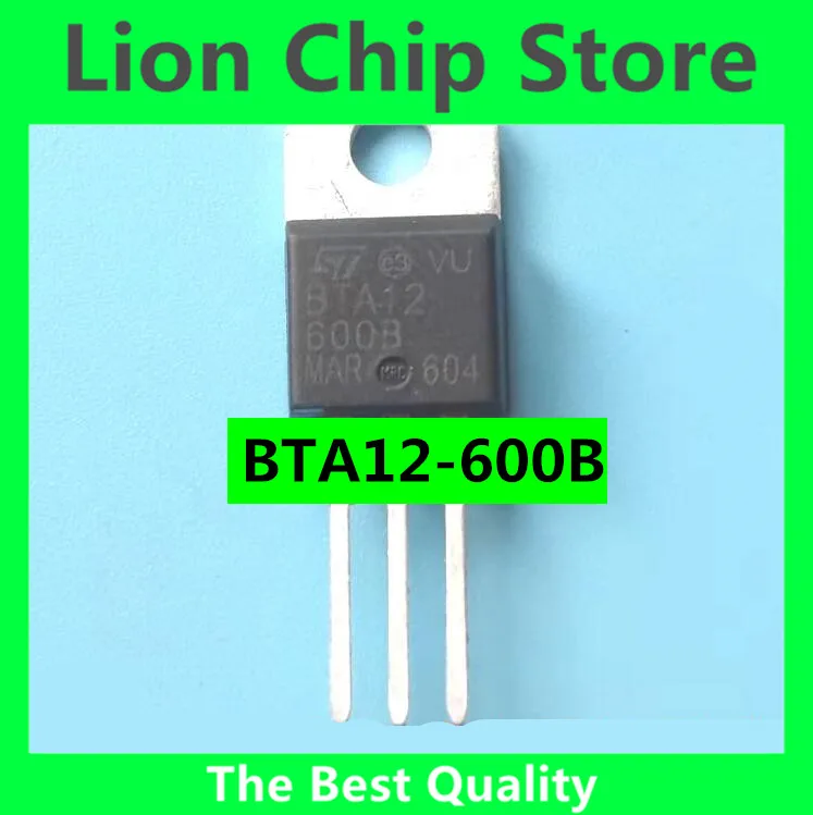 New original BTA12-600B BTA12600B TO-220 bidirectional thyristor 12A600V with good quality in stock BTA12-600B