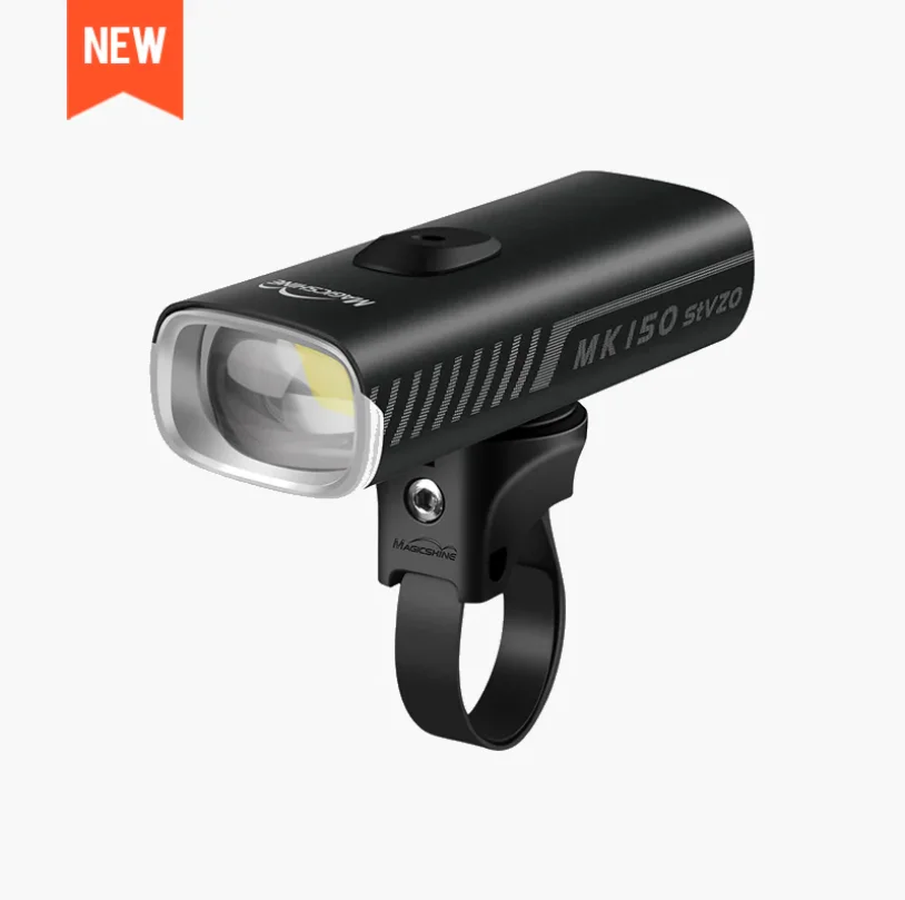 Magicshine MK 150 StVZO Bike Light，USB-C Fast Charging and Discharging Front Bicycle Light With Cut-off Line Beam