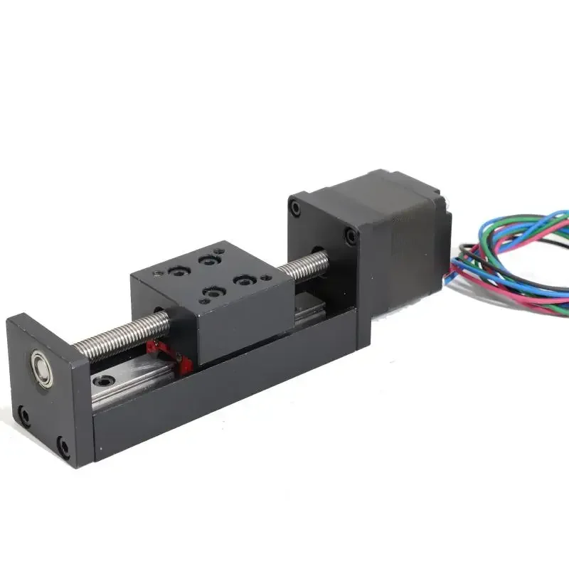 NEMA11 محرك متدرج أدلة خطية مخصصة XY نموذج XZ وحدة مع سائق TB6600 TC55 2-محور تحكم CNC انزلاق الجدول