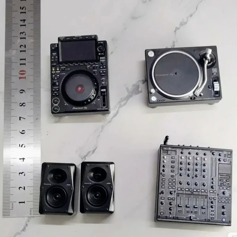 Pioneer DJ Controller Model, Mixer CD Player Keychain  Pioneer DJ Audio Equipment Miniature Model,