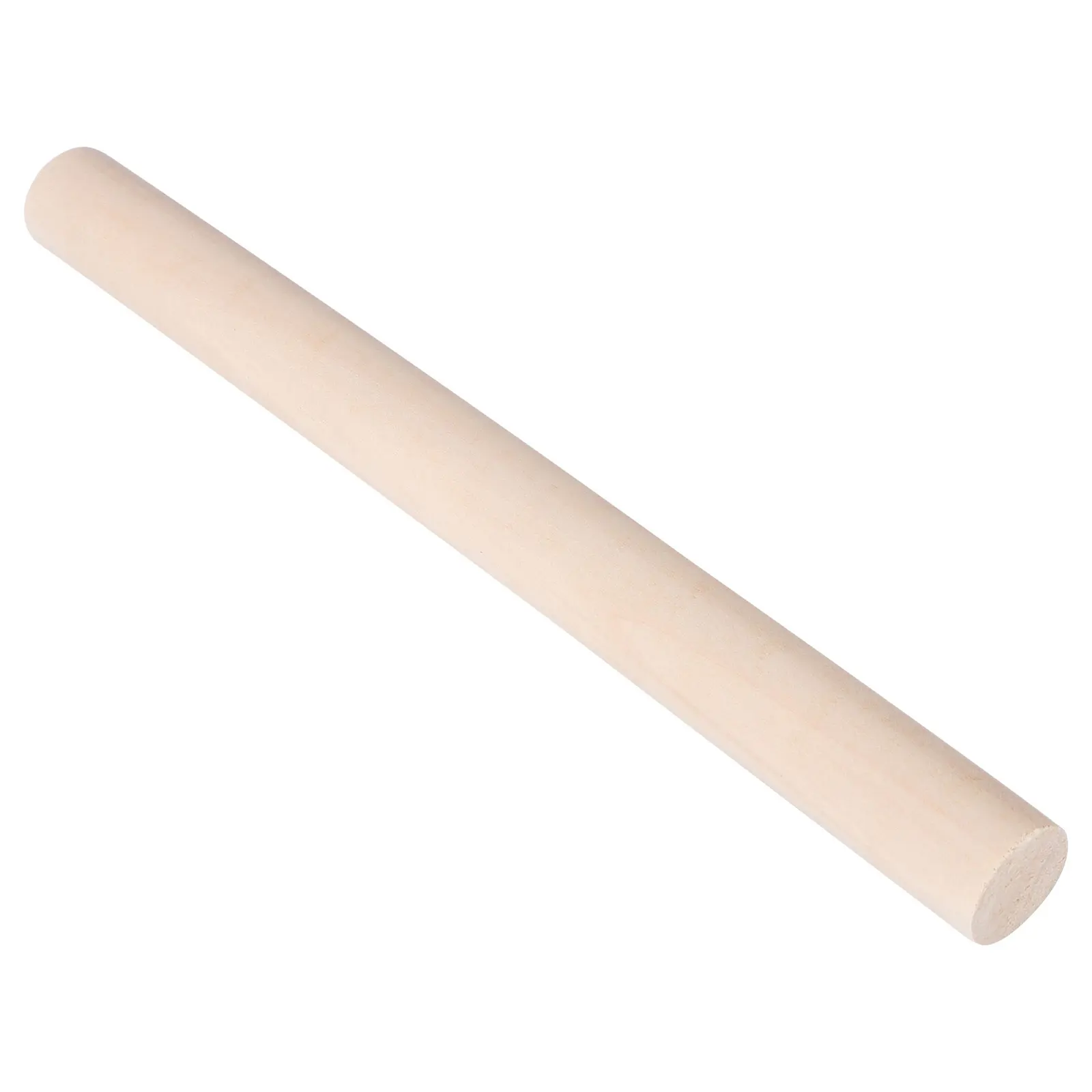

28 CM Wooden Dowel Rolling Pin Child Dough Leaves Bamboo Pointed Dumplings Roller