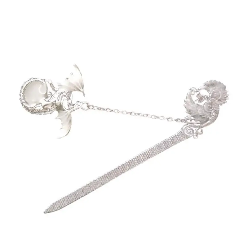 

Vintage Metal Bookmarks Book Page Divider with Pendant Reading Bookmarks