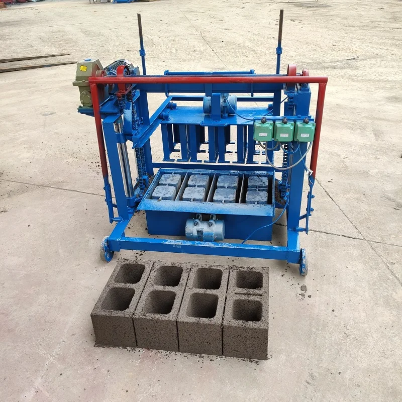 YG Hollow Cement Concrete Paving Brick Making Machinery South Africa Automatic Lifting Ecological Block Brick Making Machine