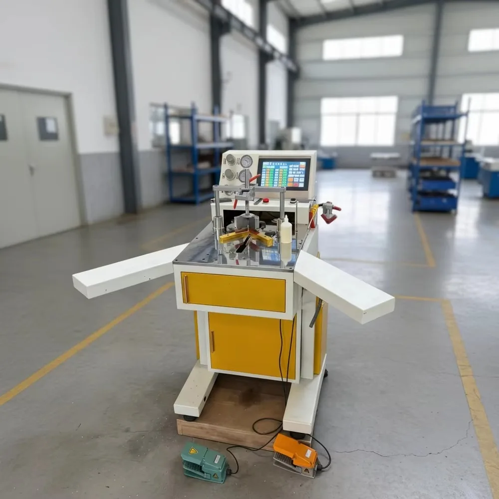 Automatic Picture Frame Joining Machine V Nailer Underpinner Pneumatic Framing Joiner Tool