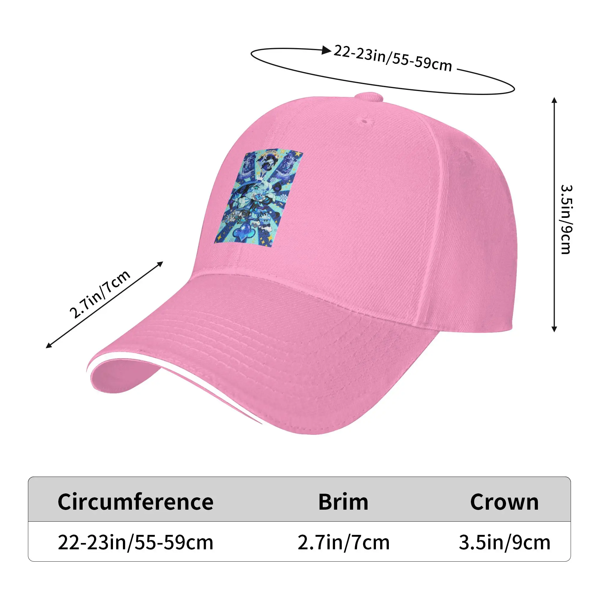 Shadow Milk Cookie Run Kingdom Cap Casual Baseball Caps Adjustable Hat Hip Hop Summer Unisex Baseball Hats Customizable