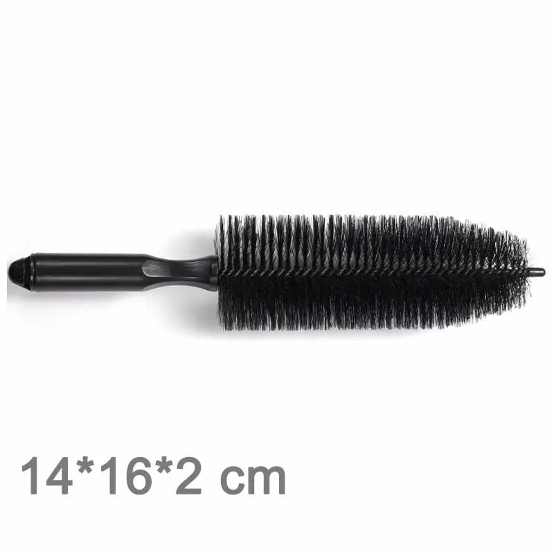 Car Wheel Tire Wash Cleaning Brush Car Rim Scrubber Cleaner Duster Handle Car Tyre Cleaning Detailing Brushes Car Cleaning Tools