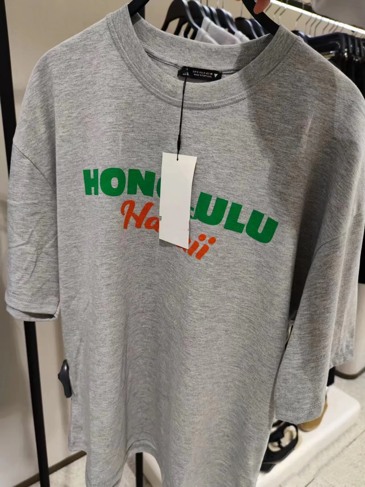 Waed Vintage round Ne ort Sve T-irt Street Sle Loose Fit Cotton Summer New Arrival Women's Faion 0085834 803