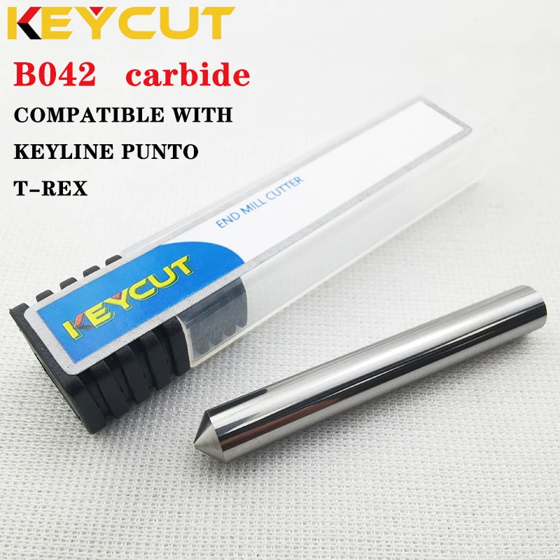 Keyline Key Machine Cutter Vervanging WB042 Sonde B042 in Carbide Compatibel met KEYLINE PUNTO KEYLINE T-REX Key Machine