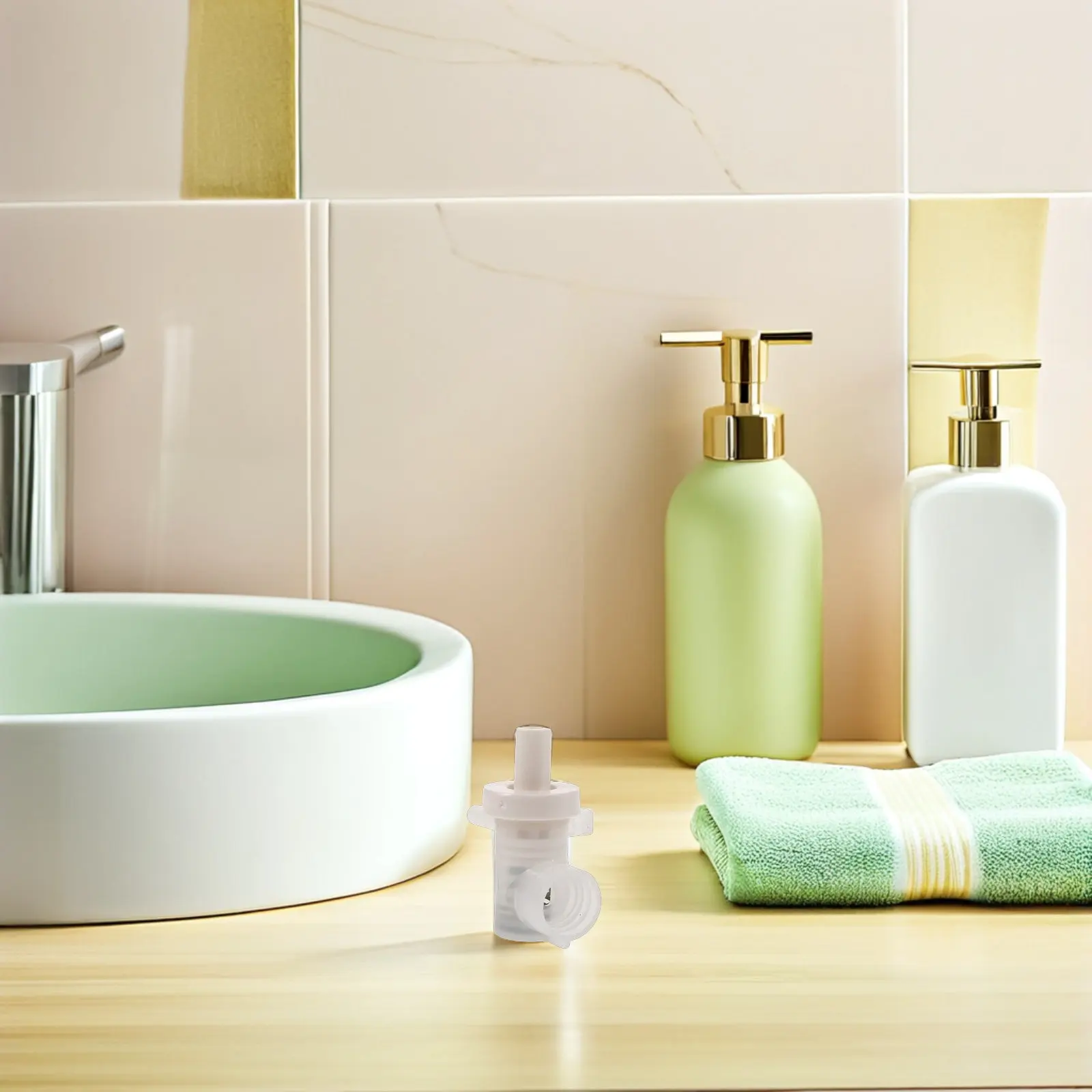 3Pcs Soap Dispenser Pumps Replacement Plastic Heads for Hotel Use Liquid Soap Dispenser Pump Replacement Parts