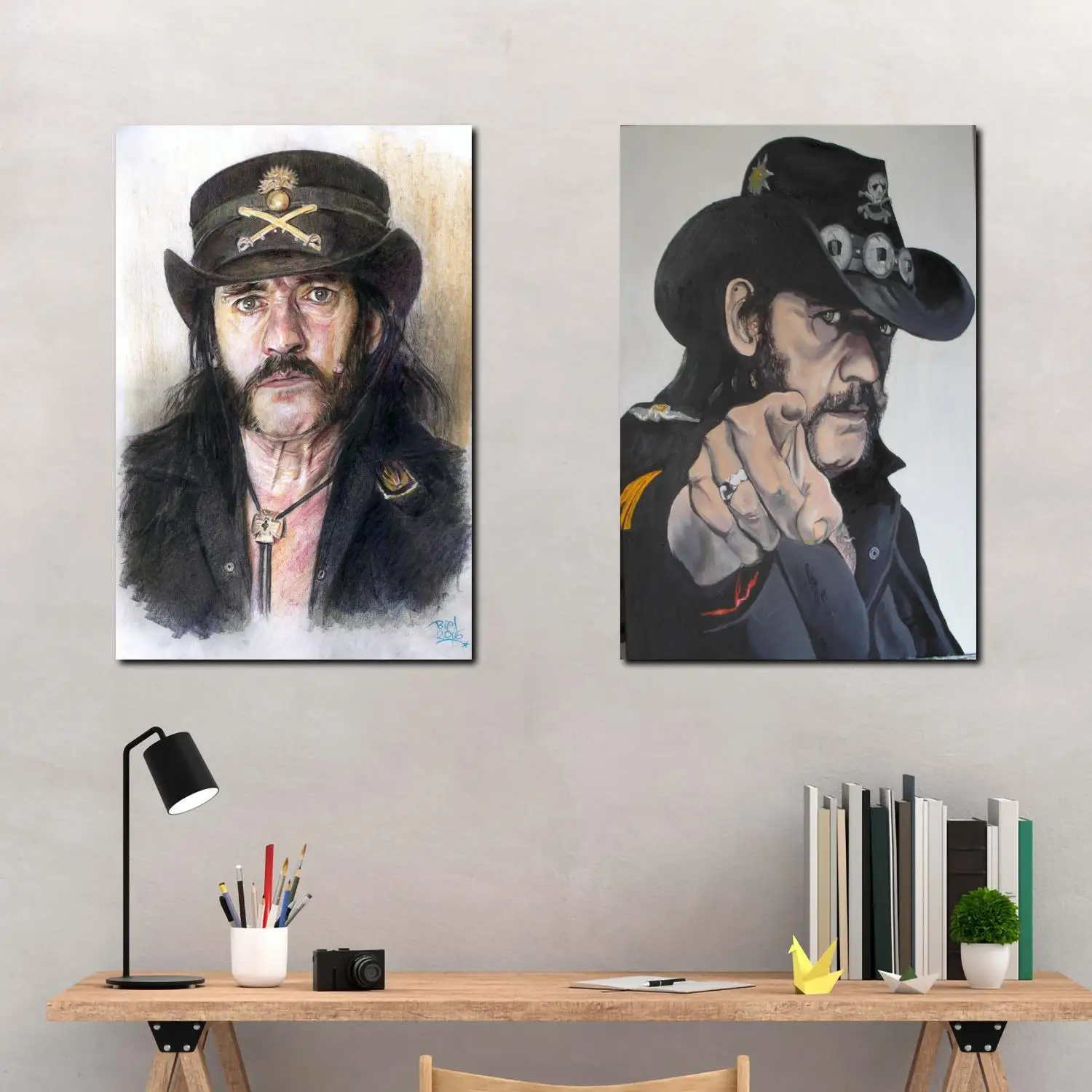 

lemmy kilmister Canvas Art Poster and Wall Art Picture Print Modern Family bedroom Decor Posters