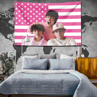 Chris Sturniolo Flag 3x5 Ft American Flag Funny Wall Hanging Art Home Decor Flag for College Dorm Living Room Home Decorations
