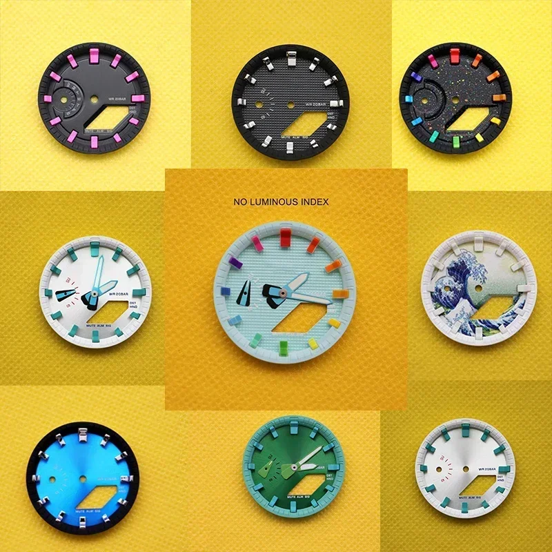 Casioak светящийся часовой маркер для GA2100 GA2110 кольцо циферблата DIY часы весы кольцо индекс модификация часов циферблат указатель аксессуары