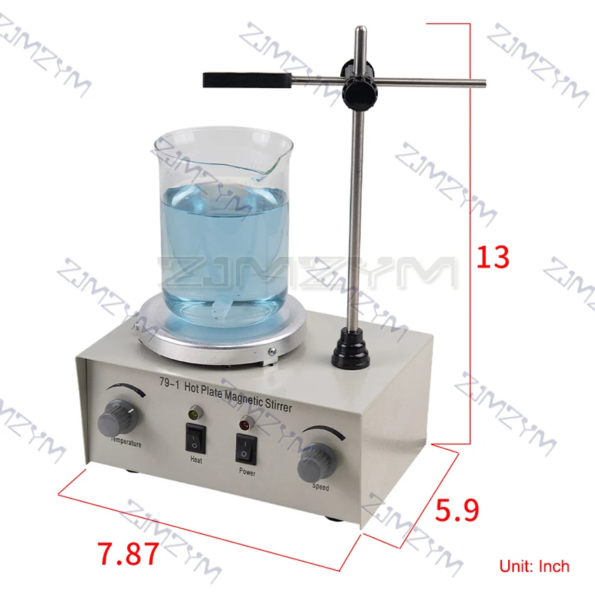 110/220V Làm Nóng Máy Khuấy Từ 79-1 Phòng Làm Nóng Điều Khiển Kép Phối Cho Động 250W 1000ml Nóng Máy Khuấy Từ Phối